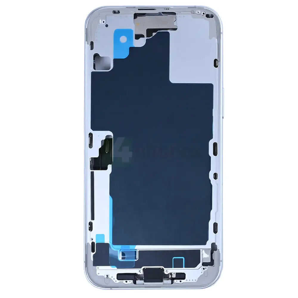 For iPhone 16 Plus Complete Housing Incl. All Small Parts Without Battery And Back Camera White