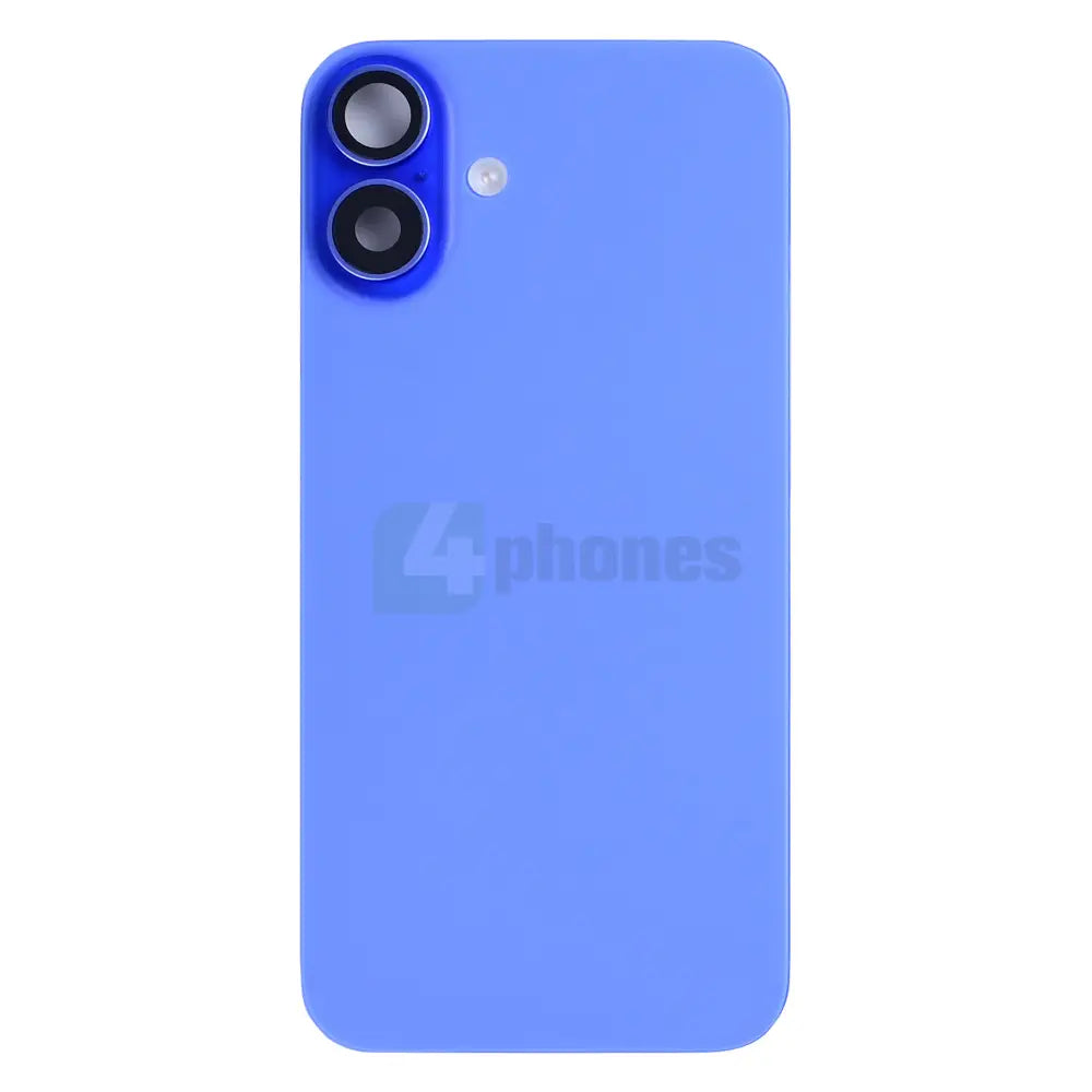 For iPhone 16 Plus Extra Glass With NFC, Enlarged Camera Frame Ultramarine Pulled