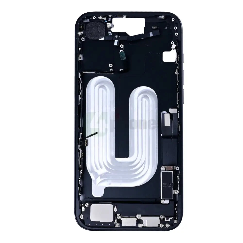 For iPhone 16 Plus Middle Frame Black