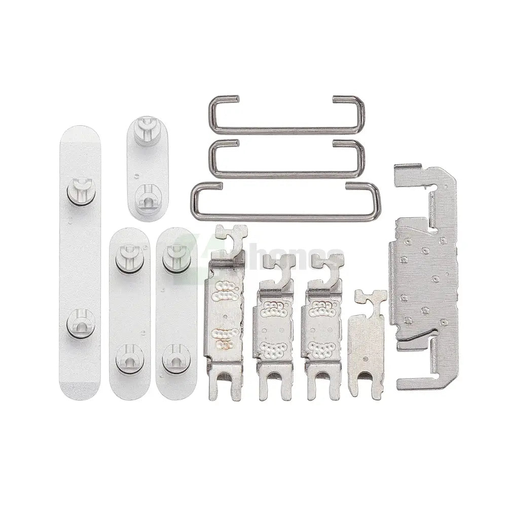 For iPhone 16, 16 Plus Side Button Set (4 Pcs) White