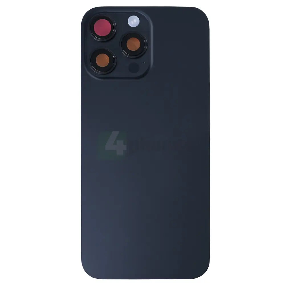 For iPhone 16 Pro Complete Housing Incl. All Small Parts Without Battery And Back Camera Black Titanium