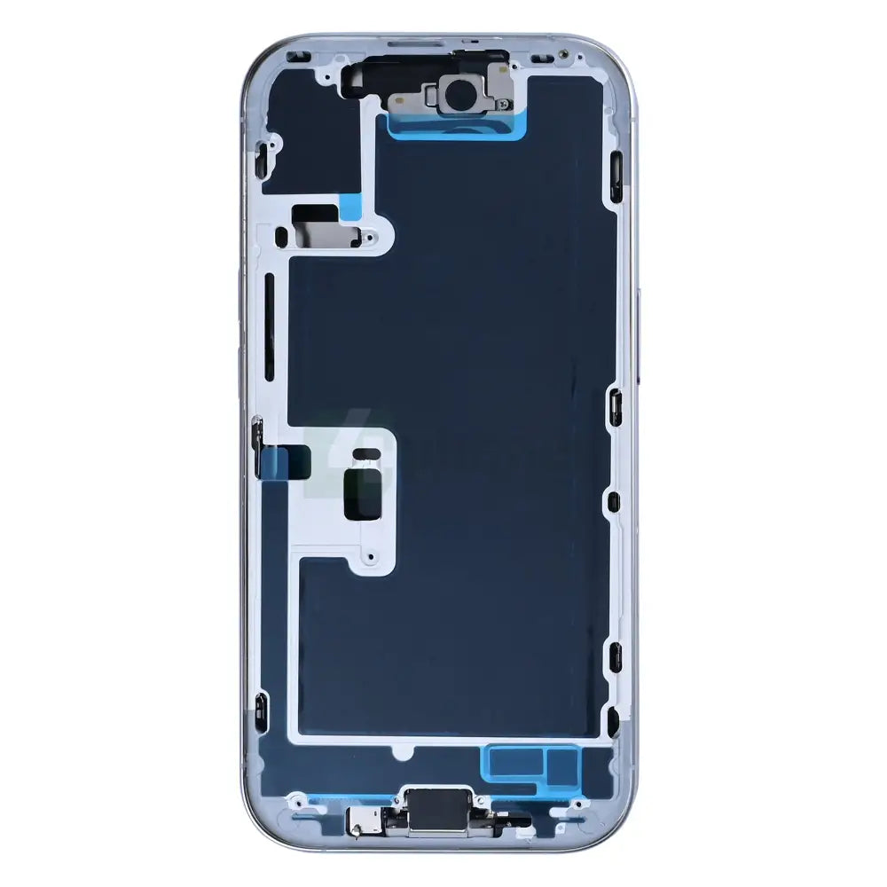 For iPhone 16 Pro Complete Housing Incl. All Small Parts Without Battery And Back Camera White Titanium