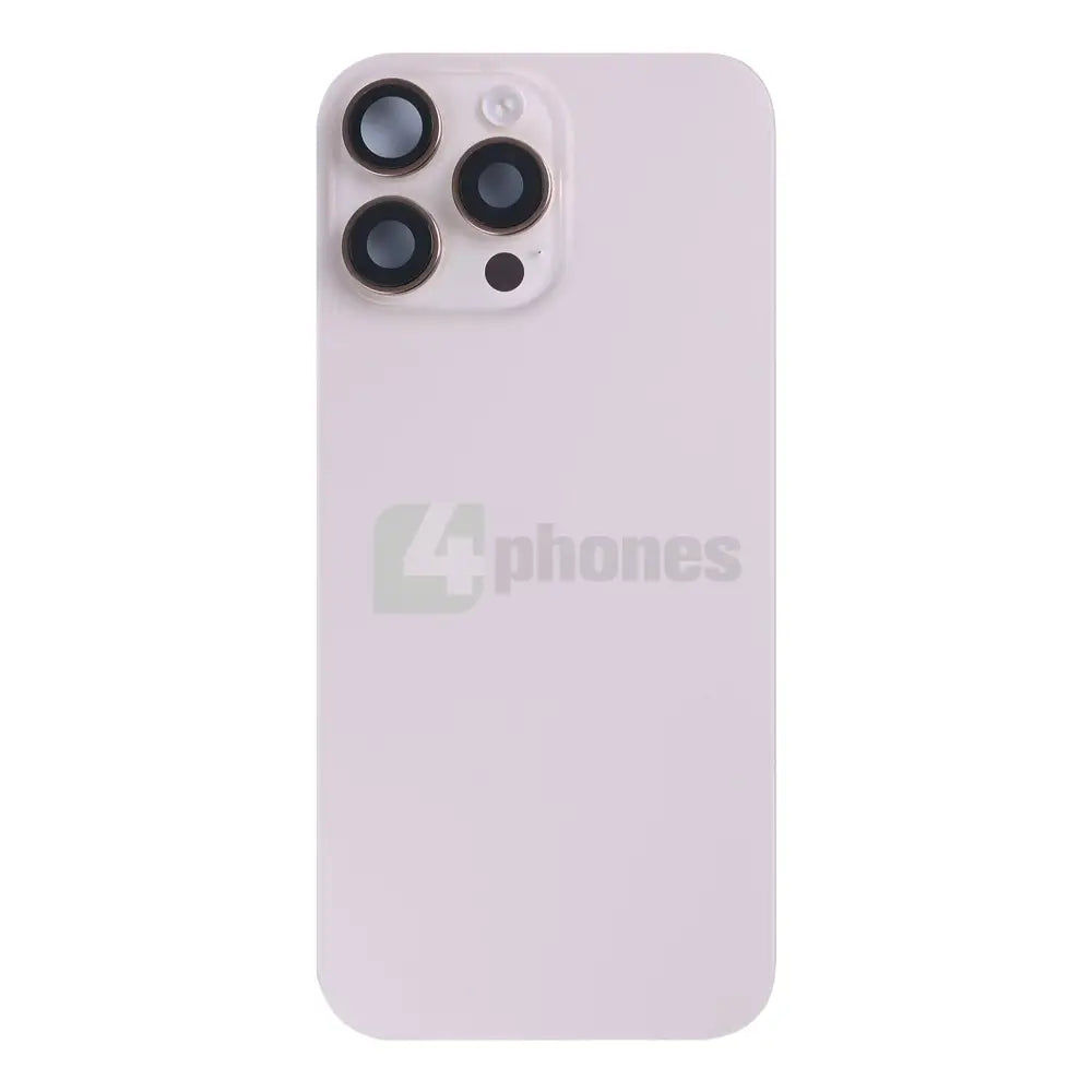 For iPhone 16 Pro Extra Glass With NFC, Enlarged Camera Frame Natural Titanium Pulled