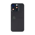 For iPhone 16 Pro Extra Glass Without NFC, Enlarged Camera Frame Black Titanium