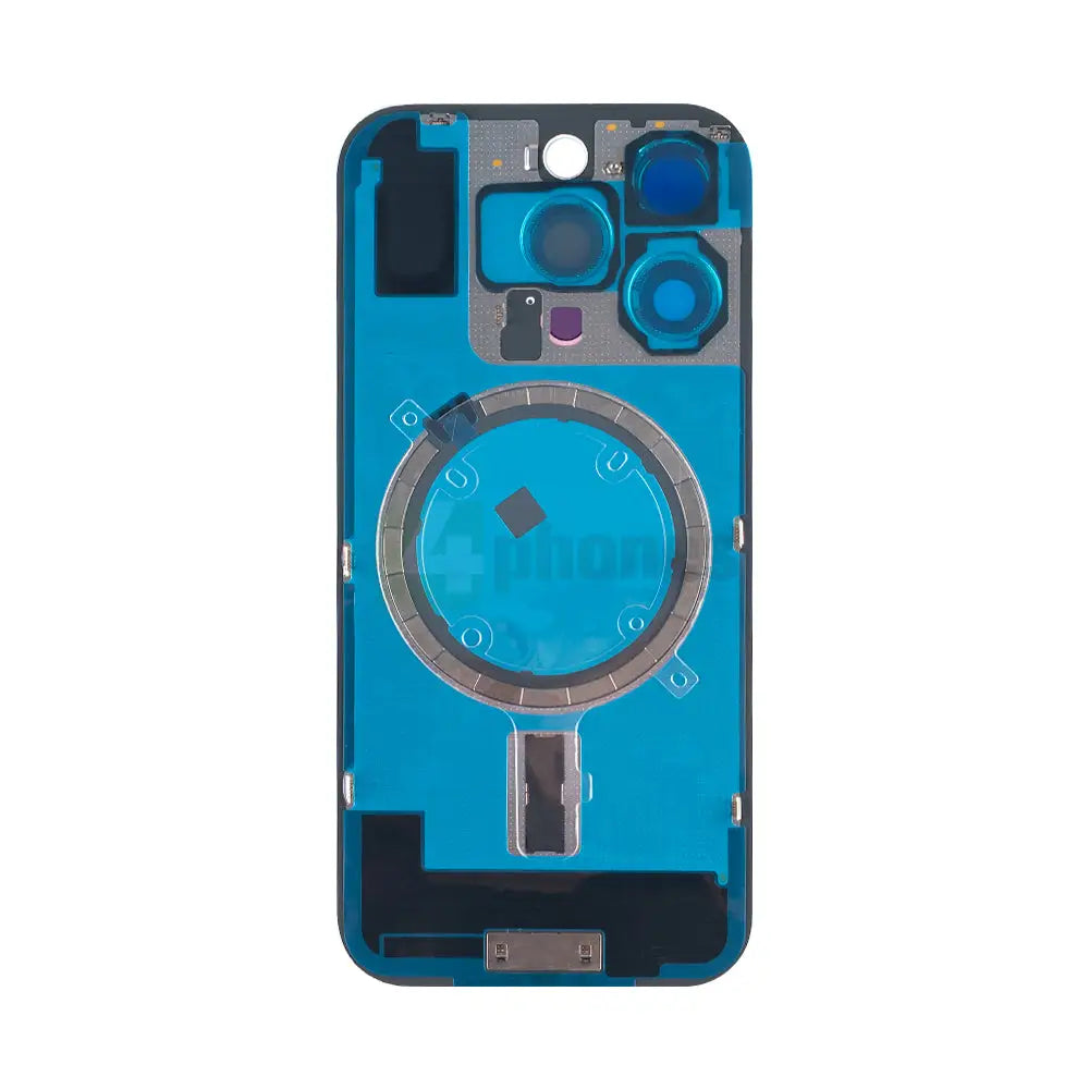 For iPhone 16 Pro Extra Glass Without NFC, Enlarged Camera Frame Natural Titanium
