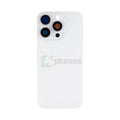 For iPhone 16 Pro Extra Glass Without NFC, Enlarged Camera Frame White Titanium