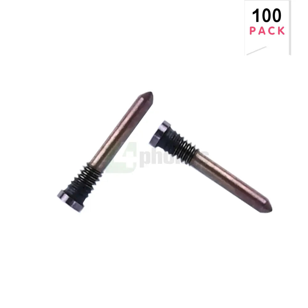 For iPhone 16 Pro, 16 Pro Max Bottom Screws Gold (100-Pack)