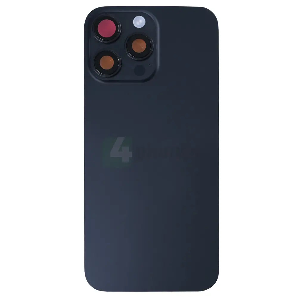 For iPhone 16 Pro Max Complete Housing Incl. All Small Parts And Back Camera Black Titanium