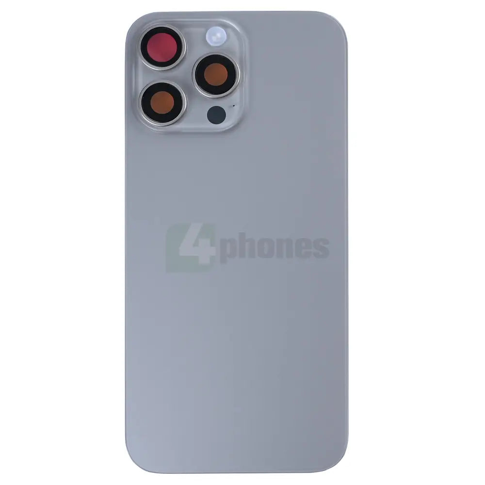 For iPhone 16 Pro Max Complete Housing Incl. All Small Parts And Back Camera Natural Titanium