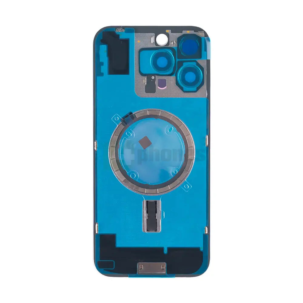 For iPhone 16 Pro Max Extra Glass Enlarged Camera Frame White Titanium