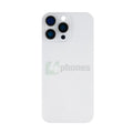 For iPhone 16 Pro Max Extra Glass Enlarged Camera Frame White Titanium