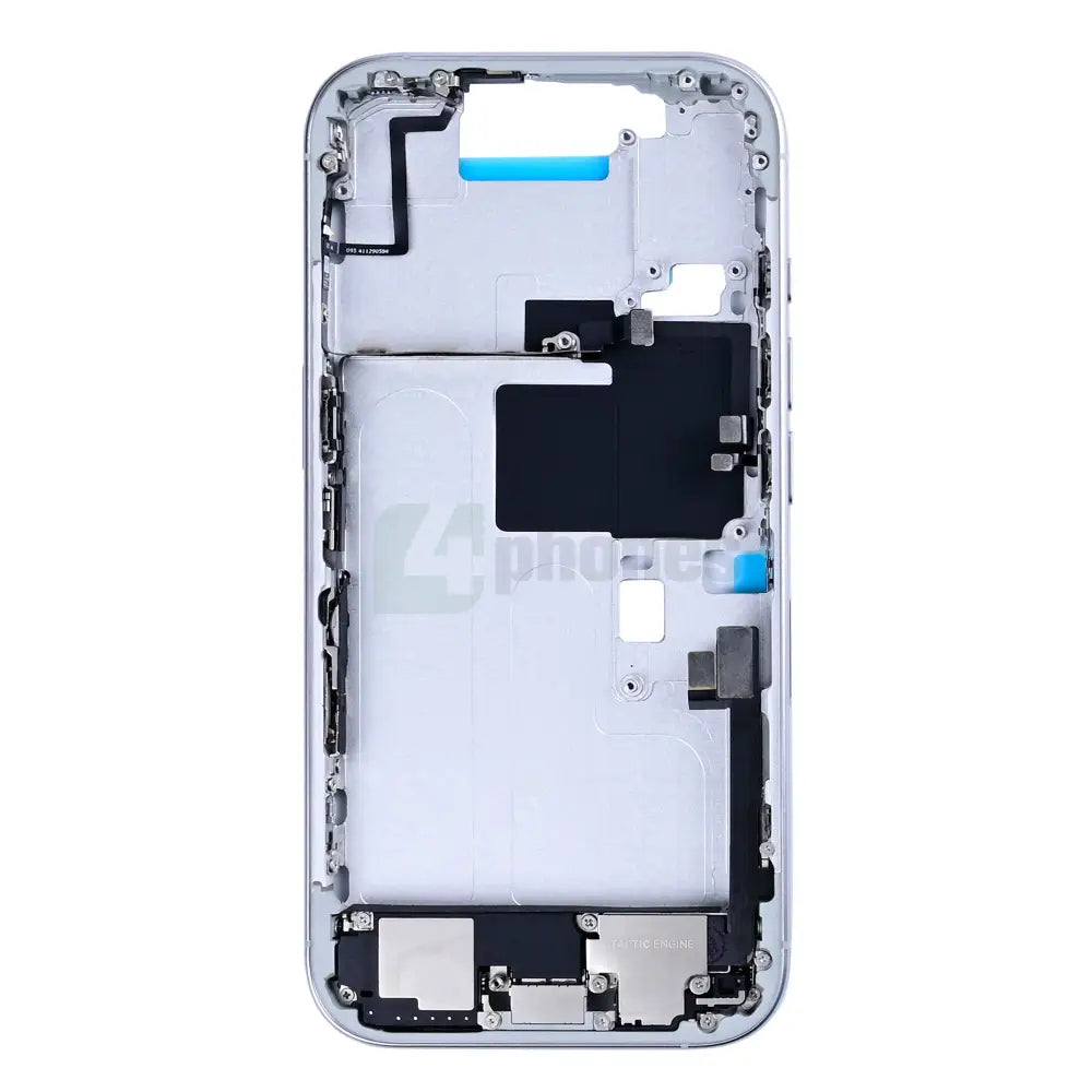 For iPhone 16 Pro Middle Frame White Titanium