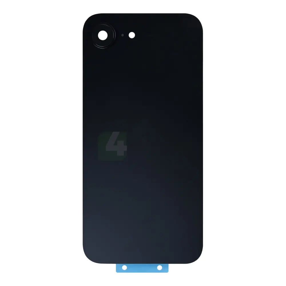 For iPhone 16e Extra Glass Without NFC, Enlarged Camera Frame Black