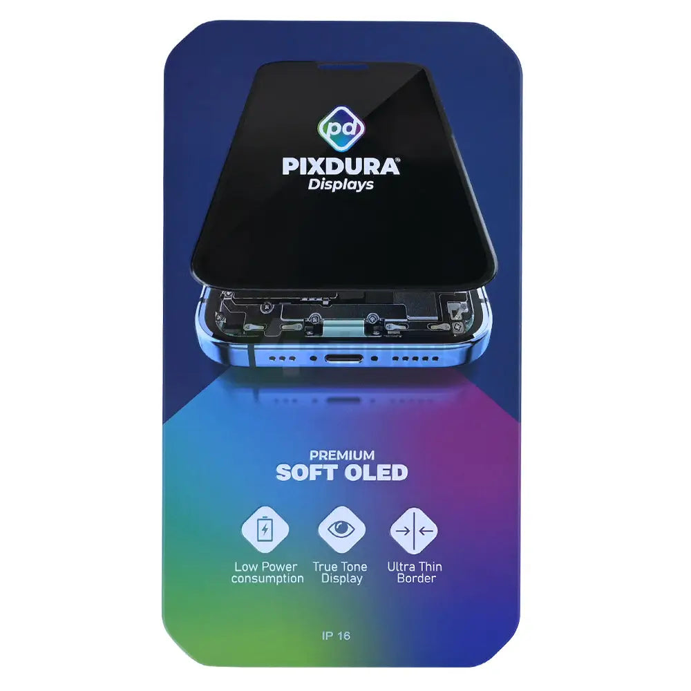 For iPhone 16 Display And Digitizer Soft-OLED Premium