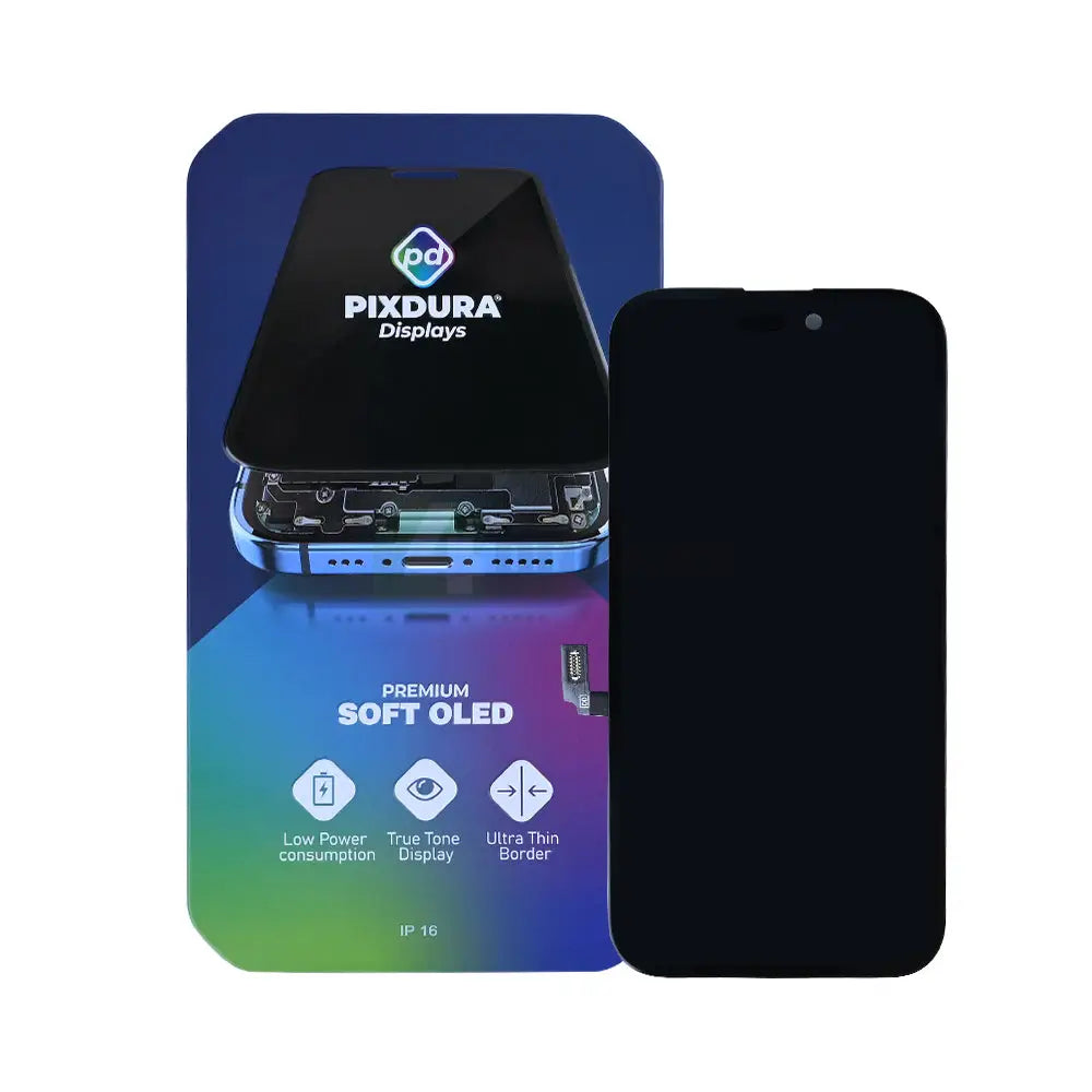 For iPhone 16 Display And Digitizer Soft-OLED Premium